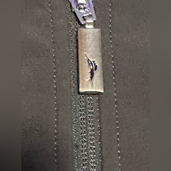 Men's Tommy Bahama Lightweight Size Large Black Jacket EUC - Picture 2 of 7